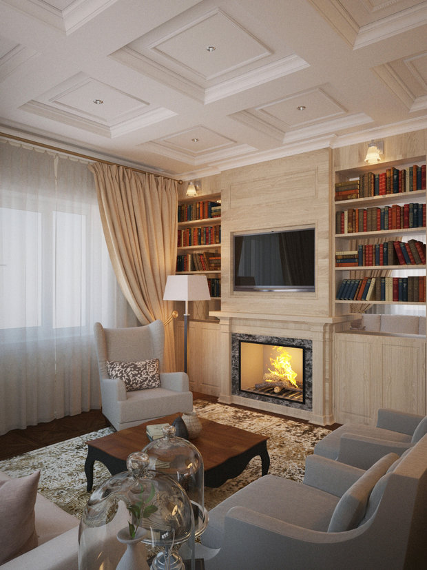 Фото из портфолио Коттедж #03 – фотографии дизайна интерьеров на INMYROOM