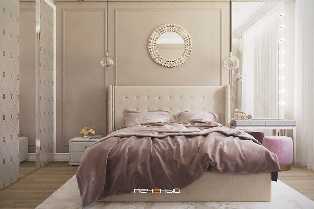 Фото из портфолио Однушка в стиле ар-деко – фотографии дизайна интерьеров на INMYROOM