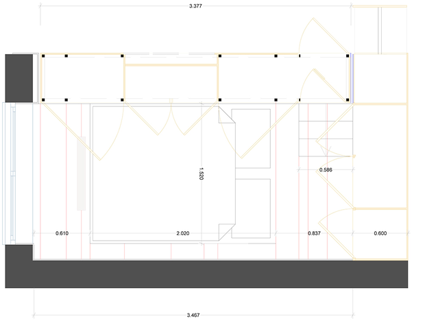 Фотография: Планировки в стиле , Малогабаритная квартира, Квартира, Дома и квартиры – фото на INMYROOM