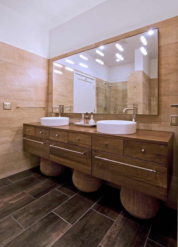 Фотография: Ванная в стиле Восточный, Квартира, Дома и квартиры, Проект недели – фото на INMYROOM