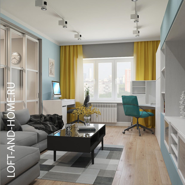 Фото из портфолио КВАРТИРА, КРАСНОГОРСК, 84М2 – фотографии дизайна интерьеров на INMYROOM