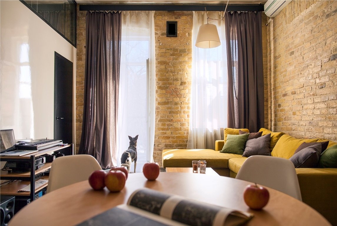 Фотография: Кухня и столовая в стиле Современный, Малогабаритная квартира, Квартира, Украина, Vitra, Дома и квартиры, Перепланировка, Библиотека, Киев, Подиум – фото на INMYROOM