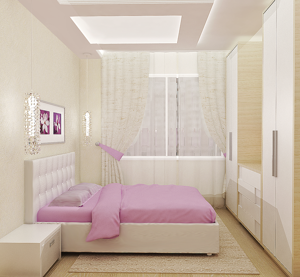 Фото из портфолио Проект одно-комнатной квартиры.  – фотографии дизайна интерьеров на INMYROOM