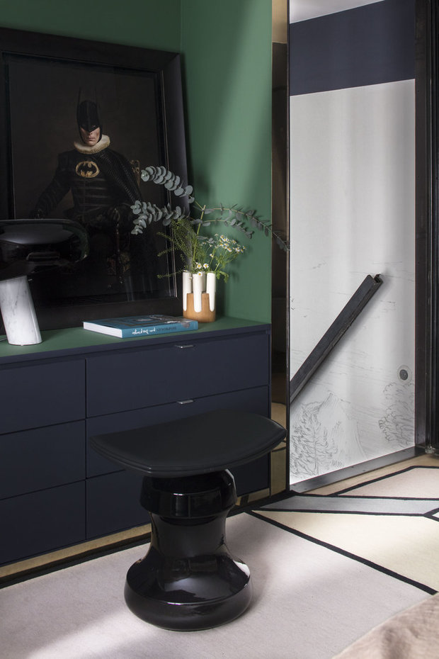 Фотография: Мебель и свет в стиле Современный, Гостиная, Эклектика, Декор интерьера, Франция, Зеленый, Желтый, Коричневый, Лион, Клод Картье – фото на INMYROOM