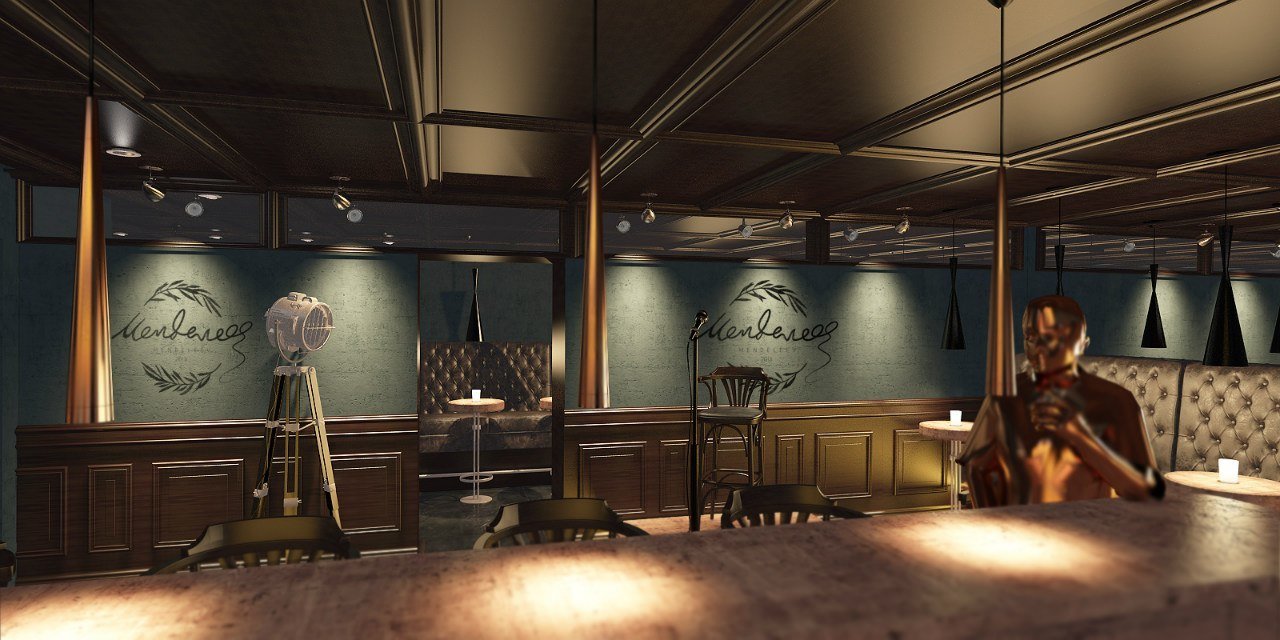 Фото из портфолио Бар и ресторан "Менделеев". Г. Волгоград. – фотографии дизайна интерьеров на INMYROOM Фото из портфолио Бар и ресторан "Менделеев". Г. Волгоград. – фотографии дизайна интерьеров на INMYROOM