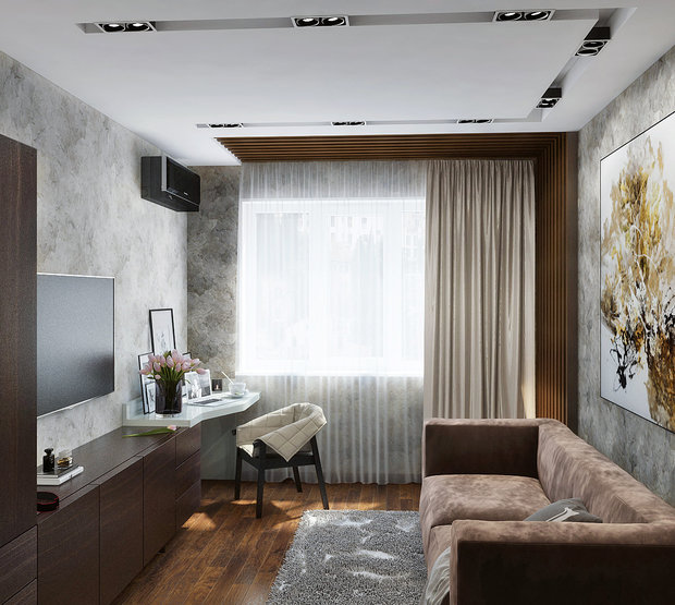 Фото из портфолио Стильная комната для гостей – фотографии дизайна интерьеров на INMYROOM