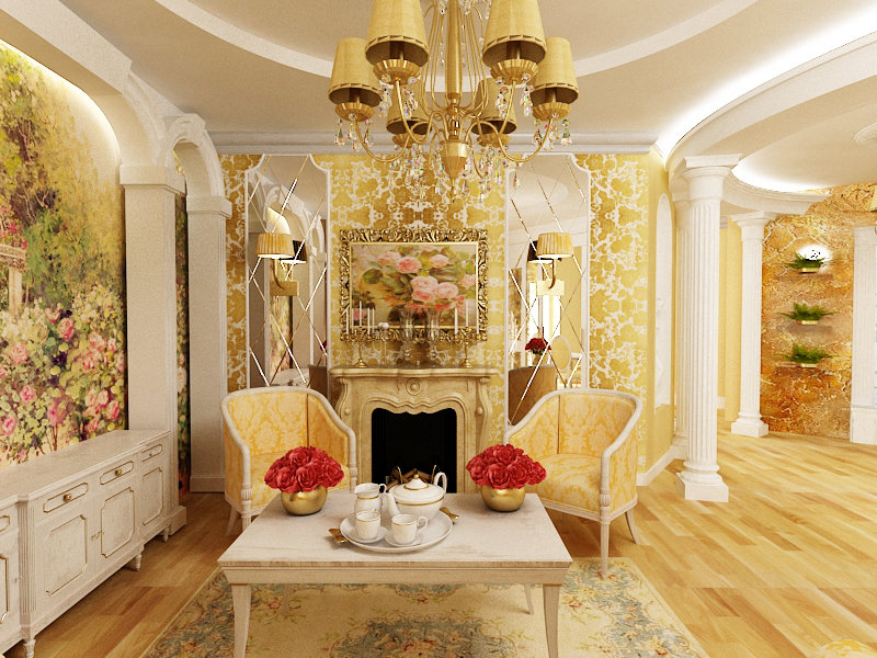 Фото из портфолио Дизайн проект интерьера квартиры "Императорский сад" – фотографии дизайна интерьеров на INMYROOM Фото из портфолио Дизайн проект интерьера квартиры "Императорский сад" – фотографии дизайна интерьеров на INMYROOM