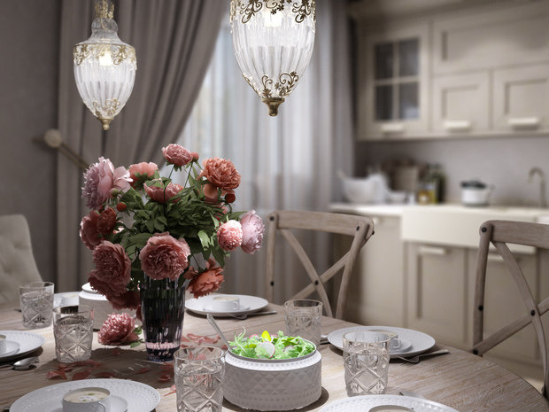 Фото из портфолио В духе старины – фотографии дизайна интерьеров на INMYROOM