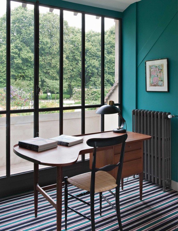 Фотография: Офис в стиле Современный, Гостиная, Эклектика, Декор интерьера, Дом, Франция, Декор дома, Париж – фото на INMYROOM