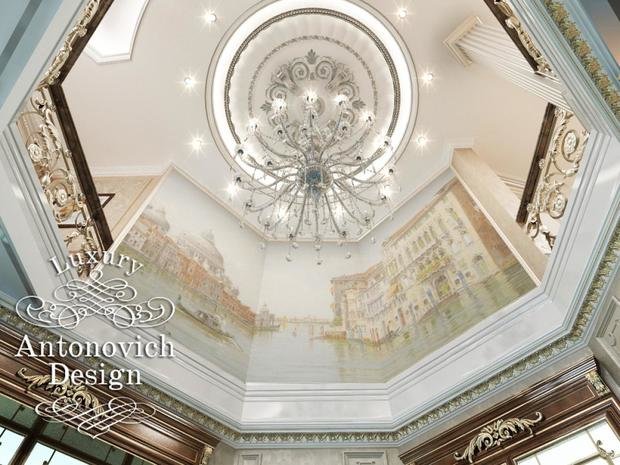 Фото из портфолио Дизайн дома Алматы. Восхитительная неоклассика Елены Антонович – фотографии дизайна интерьеров на InMyRoom.ru