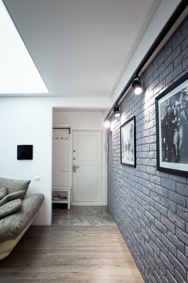 Фото из портфолио Трехкомнатная квартира в стиле лофт – фотографии дизайна интерьеров на INMYROOM