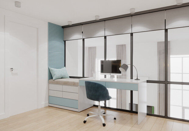 Фото из портфолио  двухуровневая квартира 40 метров – фотографии дизайна интерьеров на INMYROOM