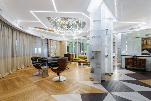 Фото из портфолио Интерьер квартиры 400 м2 – фотографии дизайна интерьеров на INMYROOM