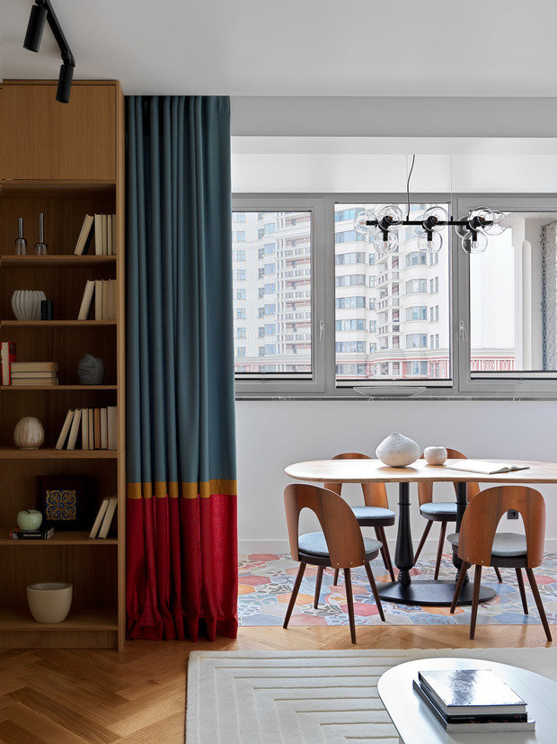 Фотография: Кухня и столовая в стиле Современный, Квартира, Проект недели, Москва, 4 и больше, Более 90 метров, Влада Стеблина – фото на INMYROOM