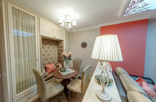 Фото из портфолио Коралловая сага – фотографии дизайна интерьеров на INMYROOM