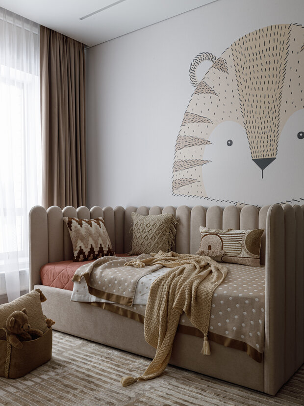 Фотография: Детская в стиле Современный, Дом, Проект дня, Дом и дача, Кирпичный дом, 4 и больше, Более 90 метров, Уфа, Леня Бузина – фото на INMYROOM