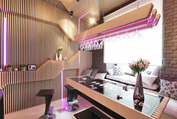 Фотография: Кухня и столовая в стиле Современный, Эклектика, Интерьер комнат, Проект недели, Перепланировка – фото на INMYROOM