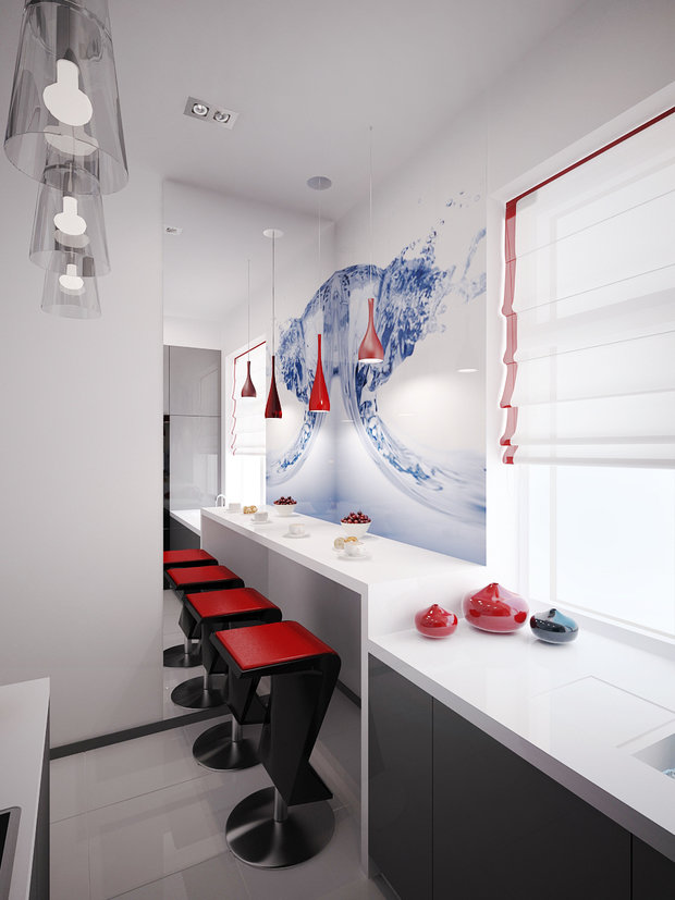 Фото из портфолио Кухня Милан – фотографии дизайна интерьеров на INMYROOM