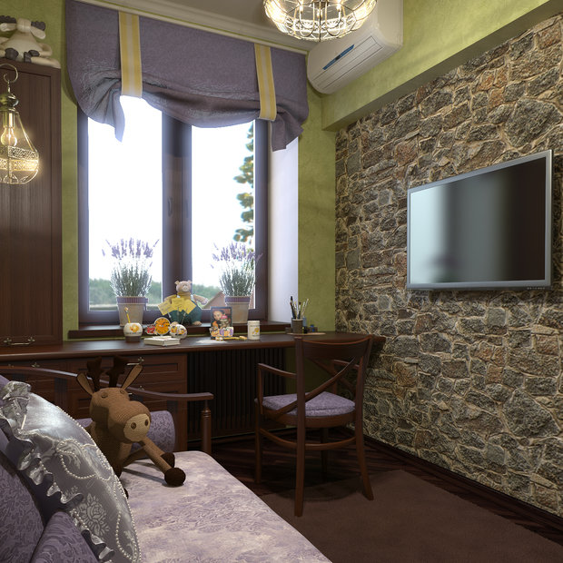 Фото из портфолио Квартира в Тосканском стиле – фотографии дизайна интерьеров на INMYROOM