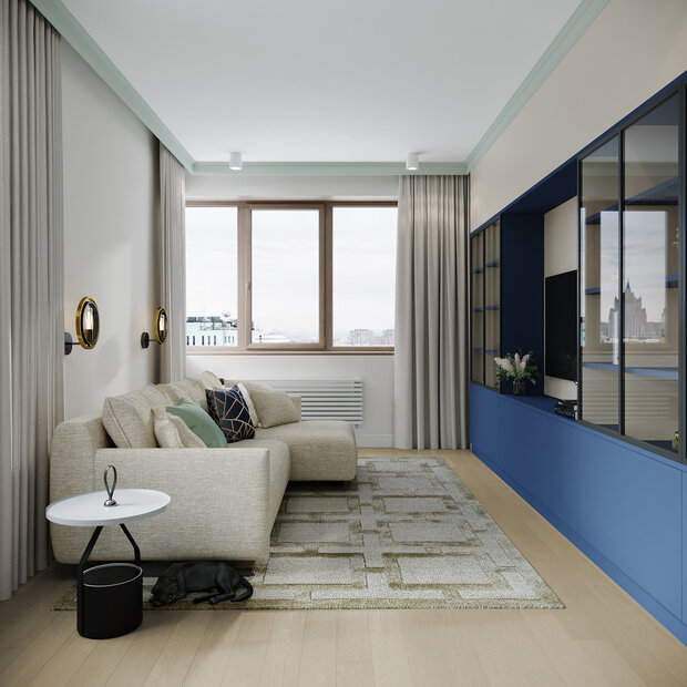 Фото из портфолио ЖК Фестиваль парк 101 кв м – фотографии дизайна интерьеров на INMYROOM