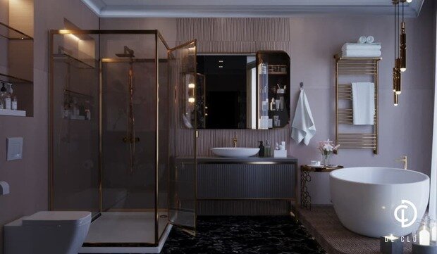 Фото из портфолио Квартира 150 м² в ЖК «Сердце Столицы». Современный стиль – фотографии дизайна интерьеров на INMYROOM