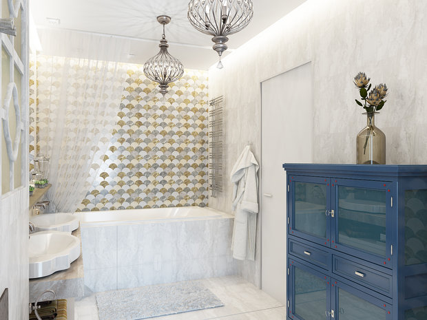 Фото из портфолио Коттедж ул.Вонсовского  г.Екатеринбург – фотографии дизайна интерьеров на INMYROOM