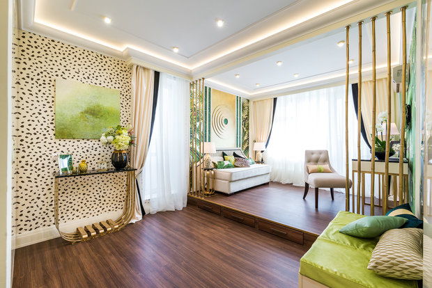 Фото из портфолио ЗОЛОТЫЕ ДЖУНГЛИ – фотографии дизайна интерьеров на INMYROOM