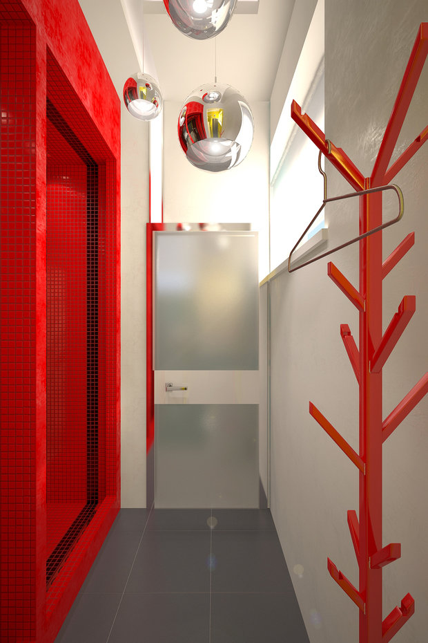 Фото из портфолио Раздевалки в штаб-квартире Eforb – фотографии дизайна интерьеров на INMYROOM