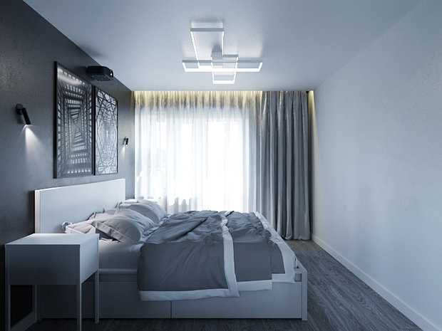 Фото из портфолио Космос и минимализм – фотографии дизайна интерьеров на INMYROOM
