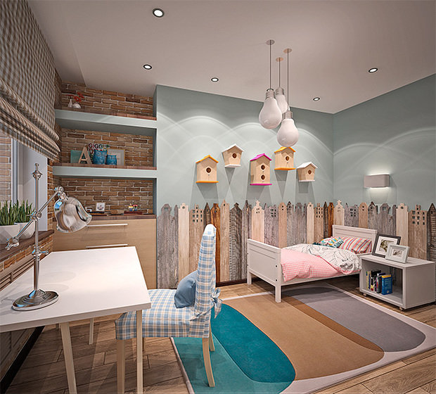 Фото из портфолио Загородная квартира – фотографии дизайна интерьеров на INMYROOM