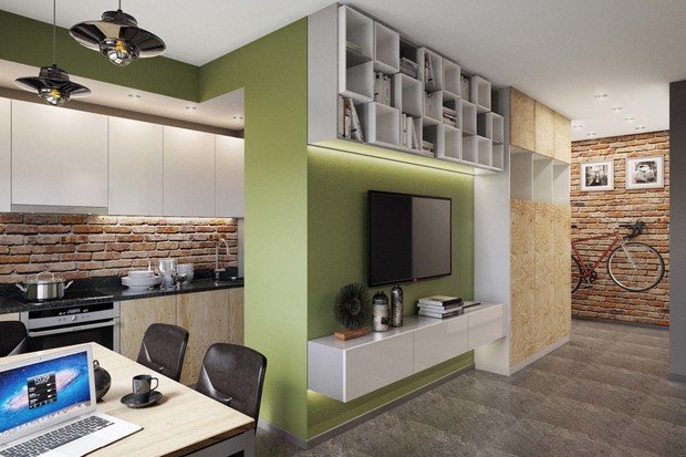 Фото из портфолио Берлога репортера – фотографии дизайна интерьеров на INMYROOM