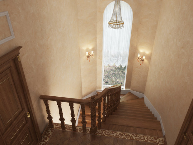 Фото из портфолио Большой дом в п. Юбилейный – фотографии дизайна интерьеров на INMYROOM