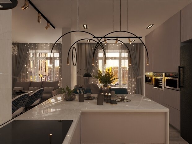 Фото из портфолио Кузня-столовая 40кв.м. – фотографии дизайна интерьеров на INMYROOM