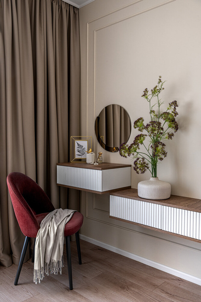 Фотография: Спальня в стиле Современный, Проект недели, Дом и дача, Таунхаус, 4 и больше, Более 90 метров, Студия «Красиво», Тверь, Людмила Смирнова – фото на INMYROOM