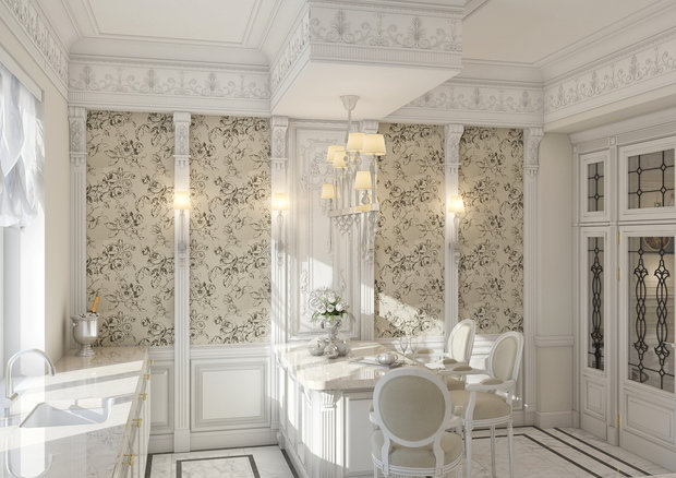 Фото из портфолио Дизайн кухни в классическом стиле  – фотографии дизайна интерьеров на INMYROOM