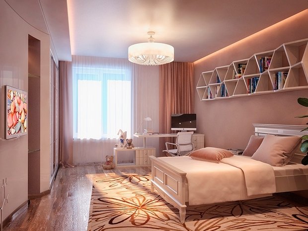 Фото из портфолио Спальня – фотографии дизайна интерьеров на INMYROOM