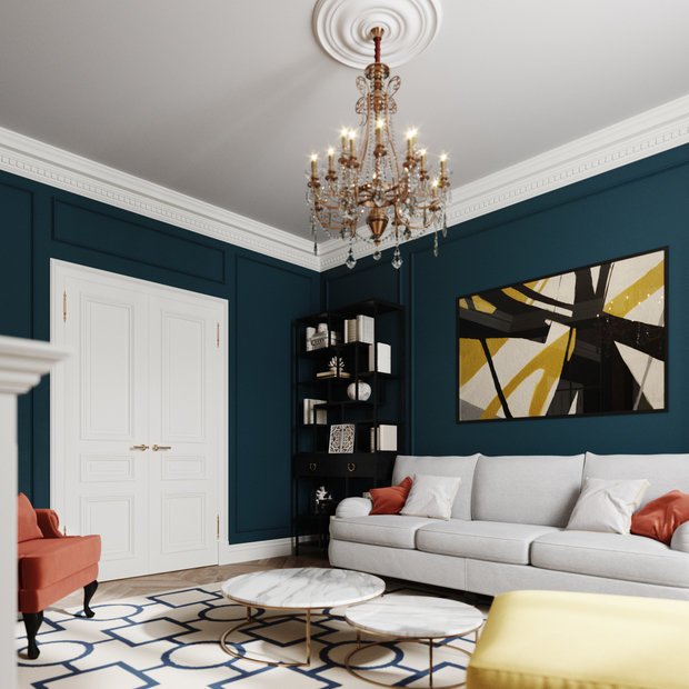 Фото из портфолио ПРОСПЕКТ МИРА – фотографии дизайна интерьеров на INMYROOM