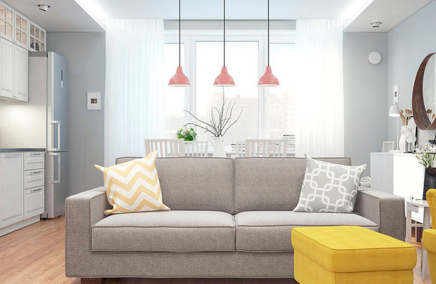 Фото из портфолио Квартира, 86 м2 – фотографии дизайна интерьеров на INMYROOM