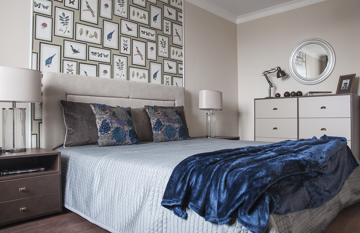 Фотография: Спальня в стиле Современный, Квартира, Украина, Проект недели, Киев, Монолитный дом, 3 комнаты, Более 90 метров, Яна Молодых – фото на INMYROOM Фотография: Спальня в стиле Современный, Квартира, Украина, Проект недели, Киев, Монолитный дом, 3 комнаты, Более 90 метров, Яна Молодых – фото на INMYROOM