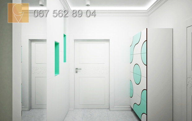 Фото из портфолио Цветной интерьер – фотографии дизайна интерьеров на INMYROOM