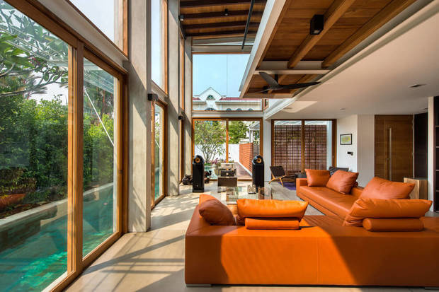 Фото из портфолио Бунгало в Сингапуре : элегантный минимализм – фотографии дизайна интерьеров на INMYROOM