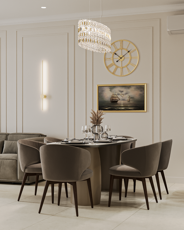 Фото из портфолио Дизайн-проект квартиры в ЖК «Avant (Авант)» в стиле неоклассика – фотографии дизайна интерьеров на INMYROOM