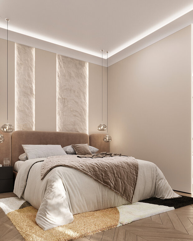 Фото из портфолио Дизайн интерьера квартиры в ЖК «Министр» в стиле современная классика – фотографии дизайна интерьеров на INMYROOM