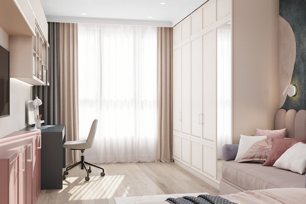 Фото из портфолио Квартира 110 м2 ЖК Riverside – фотографии дизайна интерьеров на INMYROOM