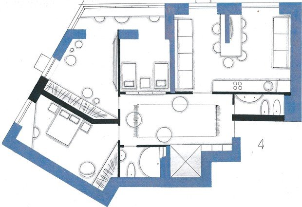 Фото из портфолио Мои перепланировки – фотографии дизайна интерьеров на INMYROOM
