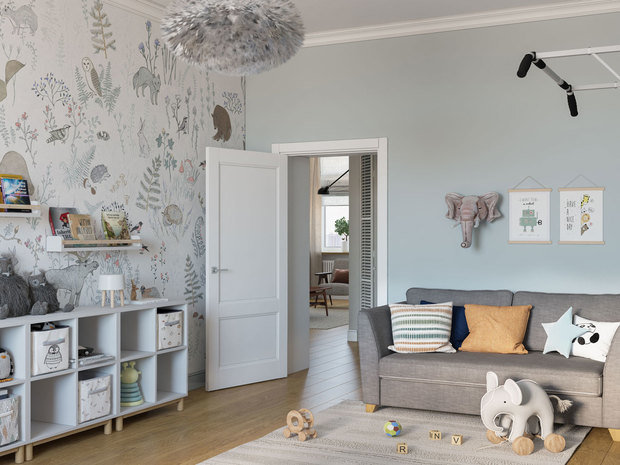 Фото из портфолио Квартира для молодой семьи – фотографии дизайна интерьеров на INMYROOM