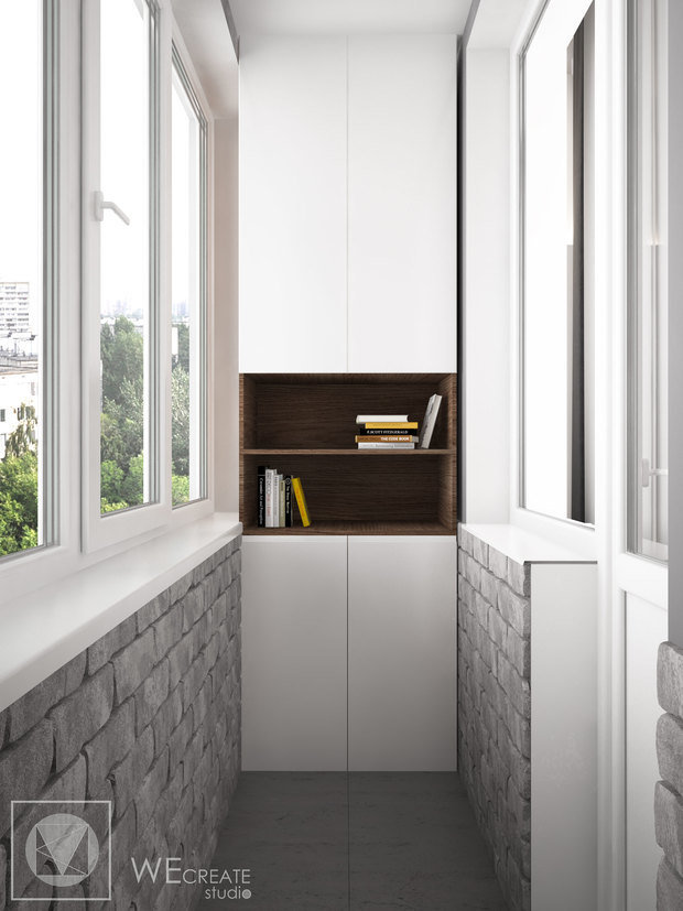 Фото из портфолио Квартира в тёмных тонах – фотографии дизайна интерьеров на INMYROOM