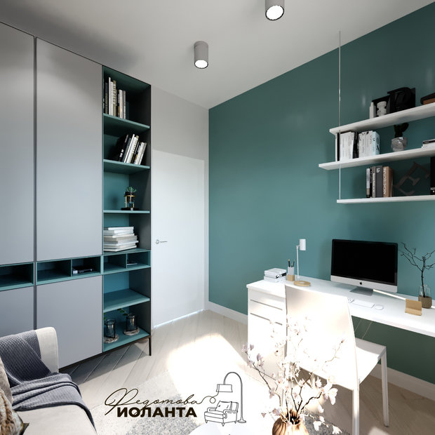 Фото из портфолио Кабинет 2 – фотографии дизайна интерьеров на INMYROOM