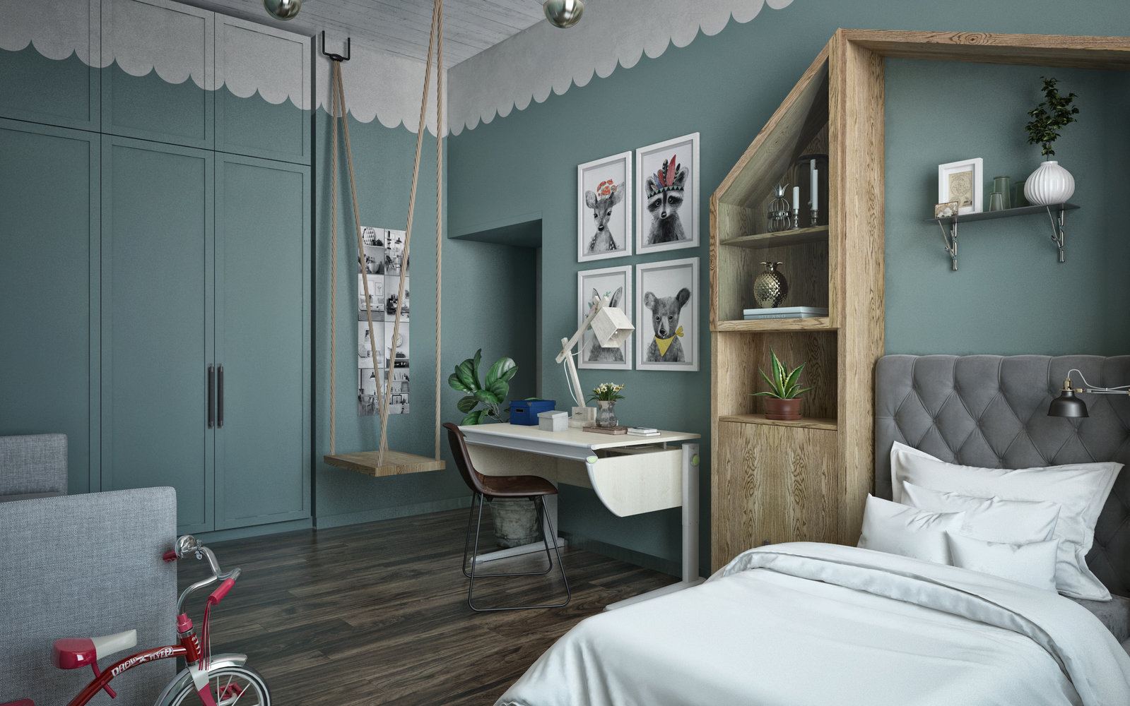 Фотография: Детская в стиле Эклектика, Квартира, Проект недели, Санкт-Петербург, Samsung, ToTaste Studio, 4 и больше, Более 90 метров, Монолитно-кирпичный, энциклопедия_интерьер, Максим Жуков, the frame – фото на INMYROOM Фотография: Детская в стиле Эклектика, Квартира, Проект недели, Санкт-Петербург, Samsung, ToTaste Studio, 4 и больше, Более 90 метров, Монолитно-кирпичный, энциклопедия_интерьер, Максим Жуков, the frame – фото на INMYROOM