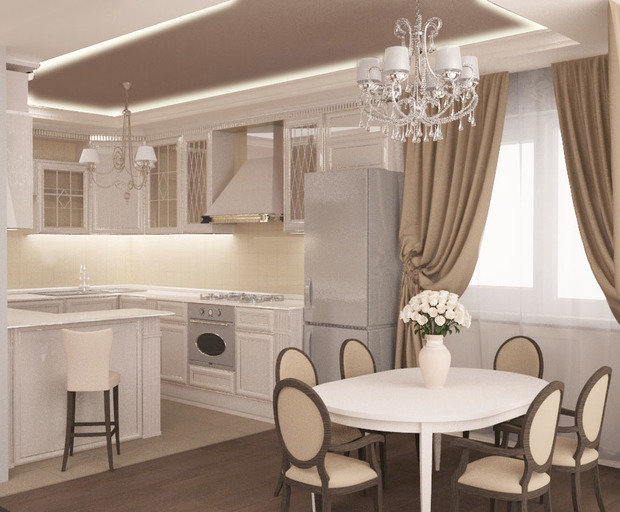 Фотография: Кухня и столовая в стиле Классический – фото на INMYROOM